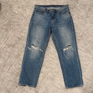 Lucky Brand Blue Distressed Women Jeans